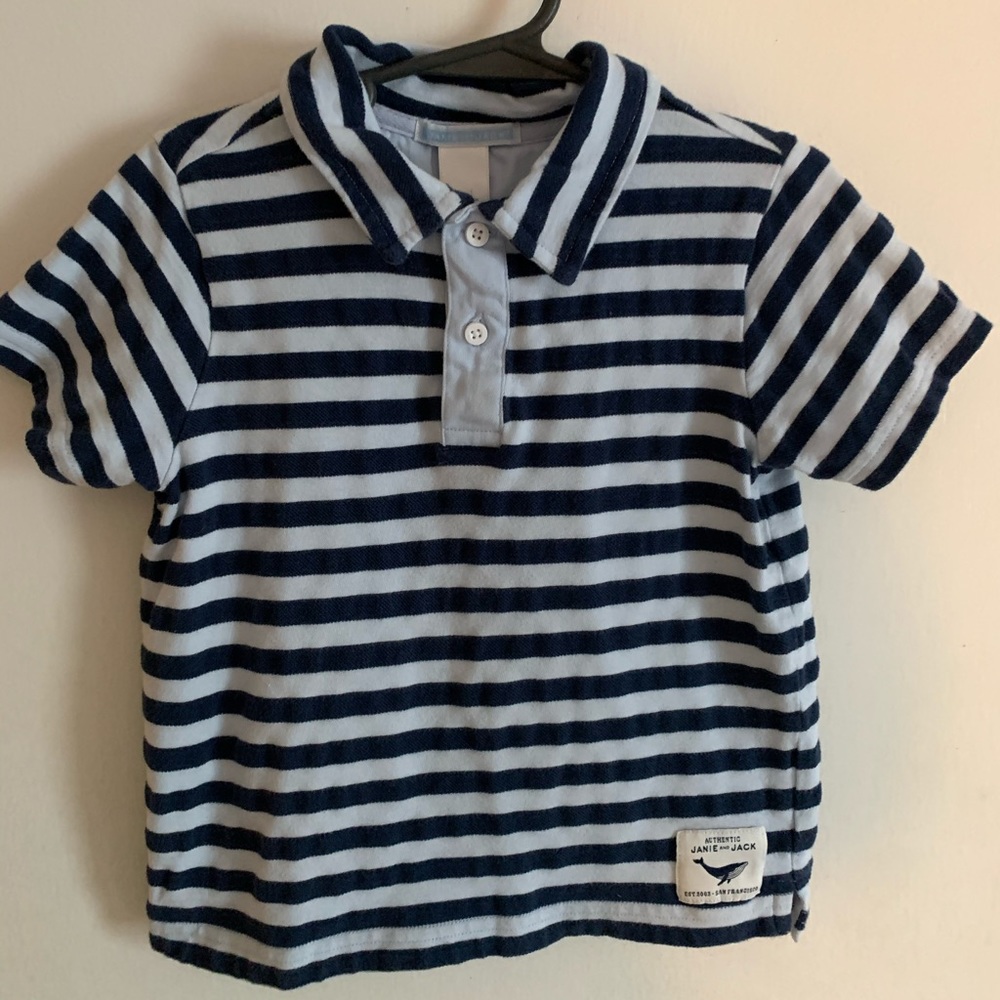 Toddler boy , Janie and Jack polo
